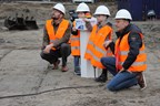 Slaan eerste paal nieuw ikc De Twijn(2)