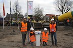 Slaan eerste paal nieuw ikc De Twijn(3)